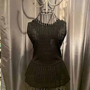 BcbgMaxAzria Evia Peplum Top